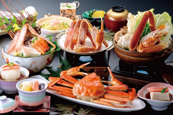 <鳥取>三朝温泉 源泉かけ流しの宿「三朝館」でかにフルコース&世界屈指のラジウム温泉ご入浴【西神中央・緑が丘出発】1